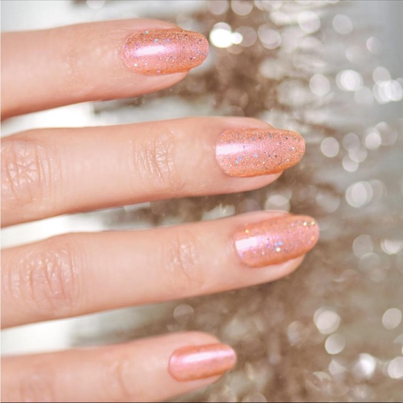 *Exclusive* Color Street: Just Peachy | Peach Pink Glitter Sparkle Pastel - Picture 2 of 10